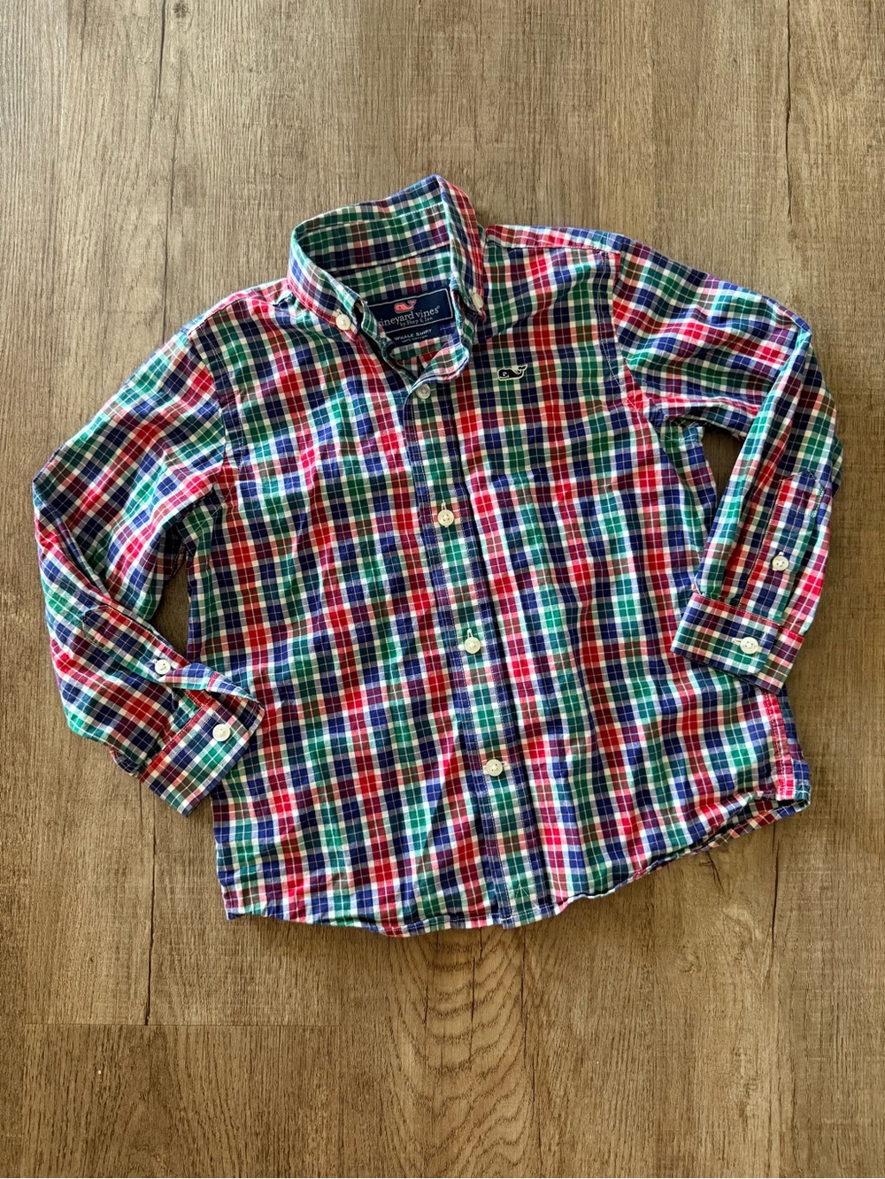 Vineyard Vines Toddler Boys Plaid Button-Down